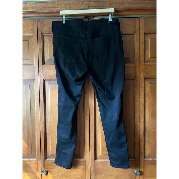 NWT Abercrombie & Fitch Women's Skinny High Rise Jean Legging Black Size 35/20 - Picture 2 of 10